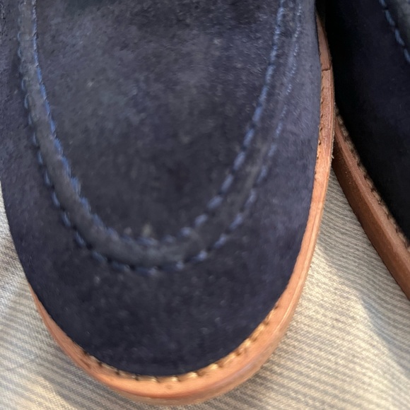 Men’s shoes- size 44-new-suede top-Dark blue- - Picture 2 of 11